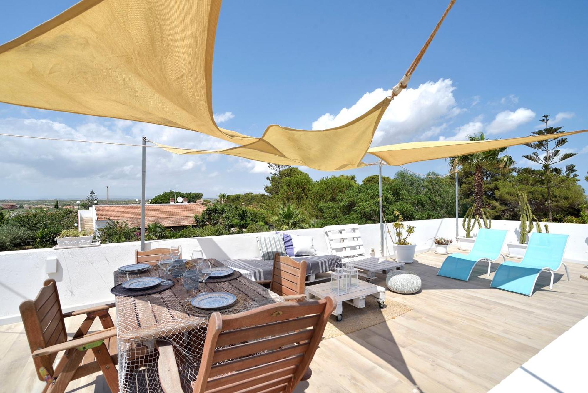 Romantic House Terrazza Vista Mare Santa Maria Del Focallo Zimmer foto