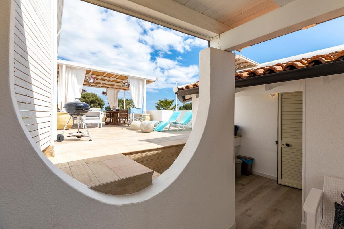 Romantic House Terrazza Vista Mare Santa Maria Del Focallo Exterior foto